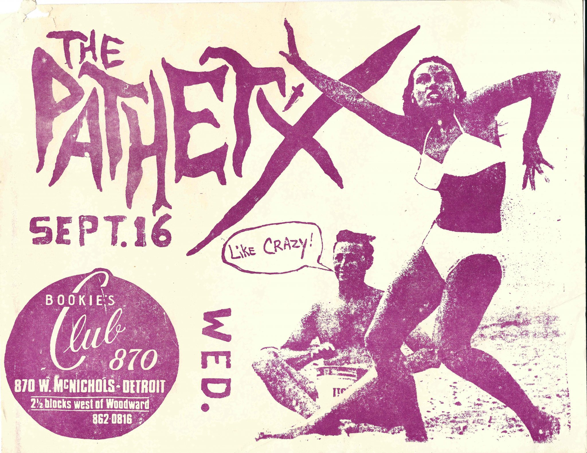 Detroit Punk/Hardcore Pioneers The Pathetx Return with 39-year-old