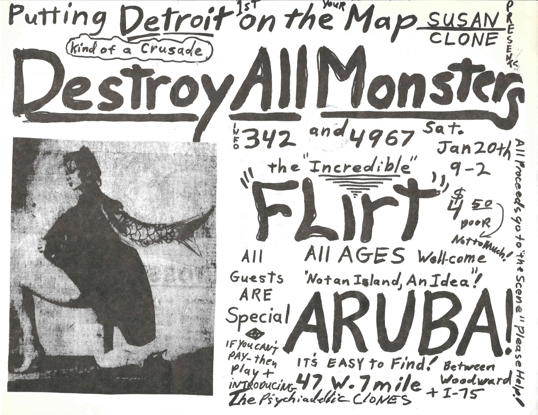 Destroy All Monsters – Detroit Punk Archive